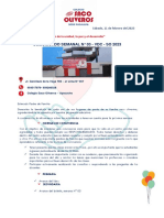 Comunicado Semanal Sabado 11de Febrero PDF