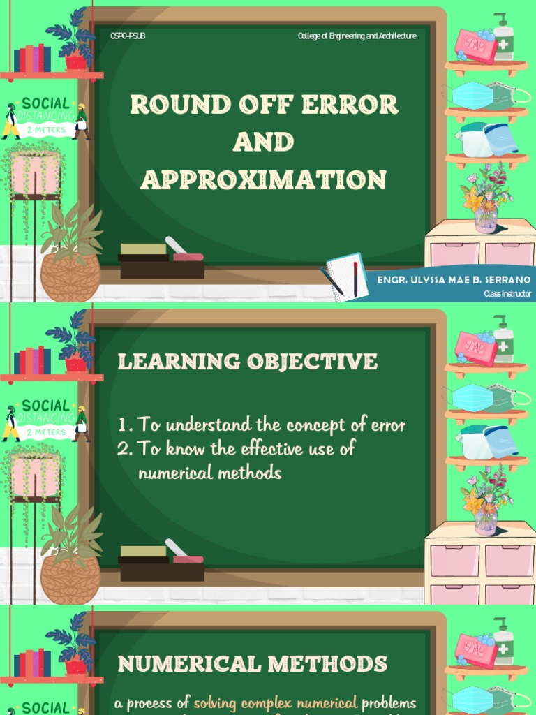 Example Of Round Off Error In Numerical Analysis
