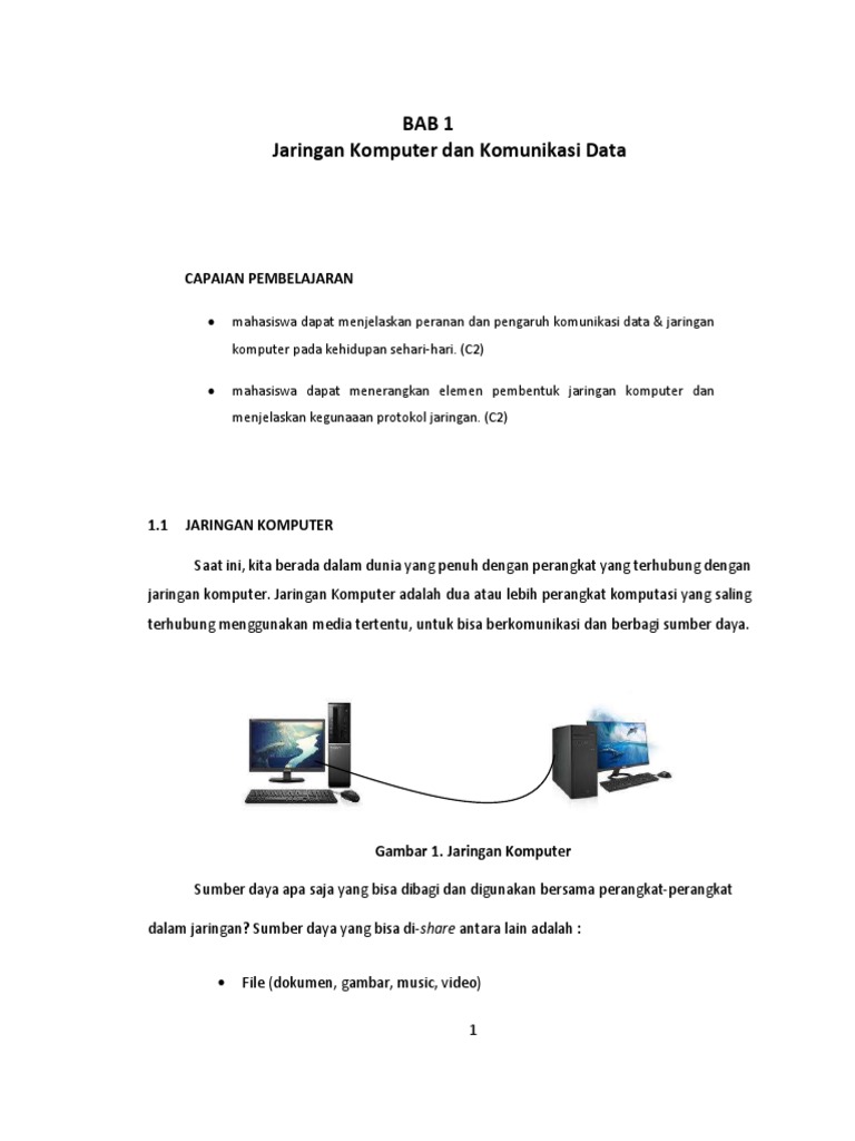 Pengantar Jaringan Komputer dan Data | PDF