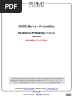 H. Conditional Probability (H)