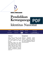 Modul 4 - Identitas Nasional - Pertemuan Ke 4