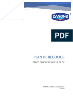 Grupo Danone Plan de Negocios