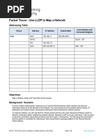 10.2.6 Packet Tracer - Use LLDP To Map A Network