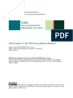 ISBD - Update 2021 To Consolidated Ed 2011