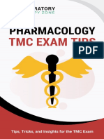 Pharmacology TMCExam Tips