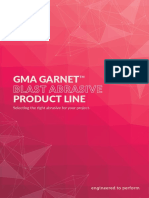GMA Garnet Blast Abrasive Product Line