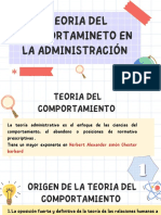 Teoria Del Comportamiento