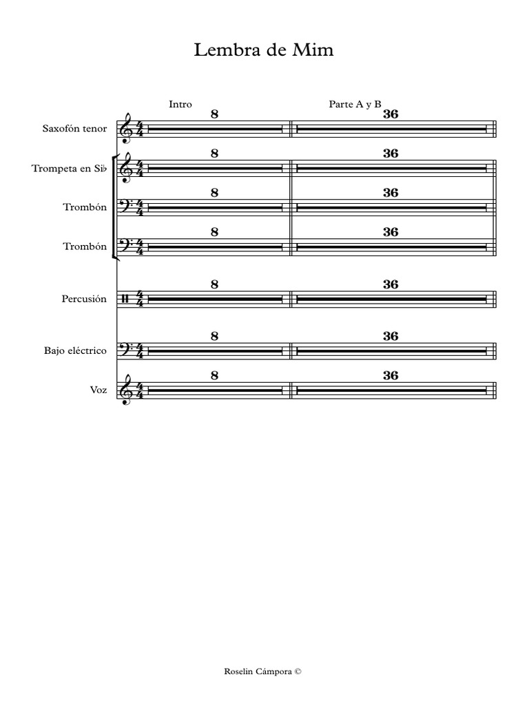 Lembra de Mim Partitura Completa PDF PDF