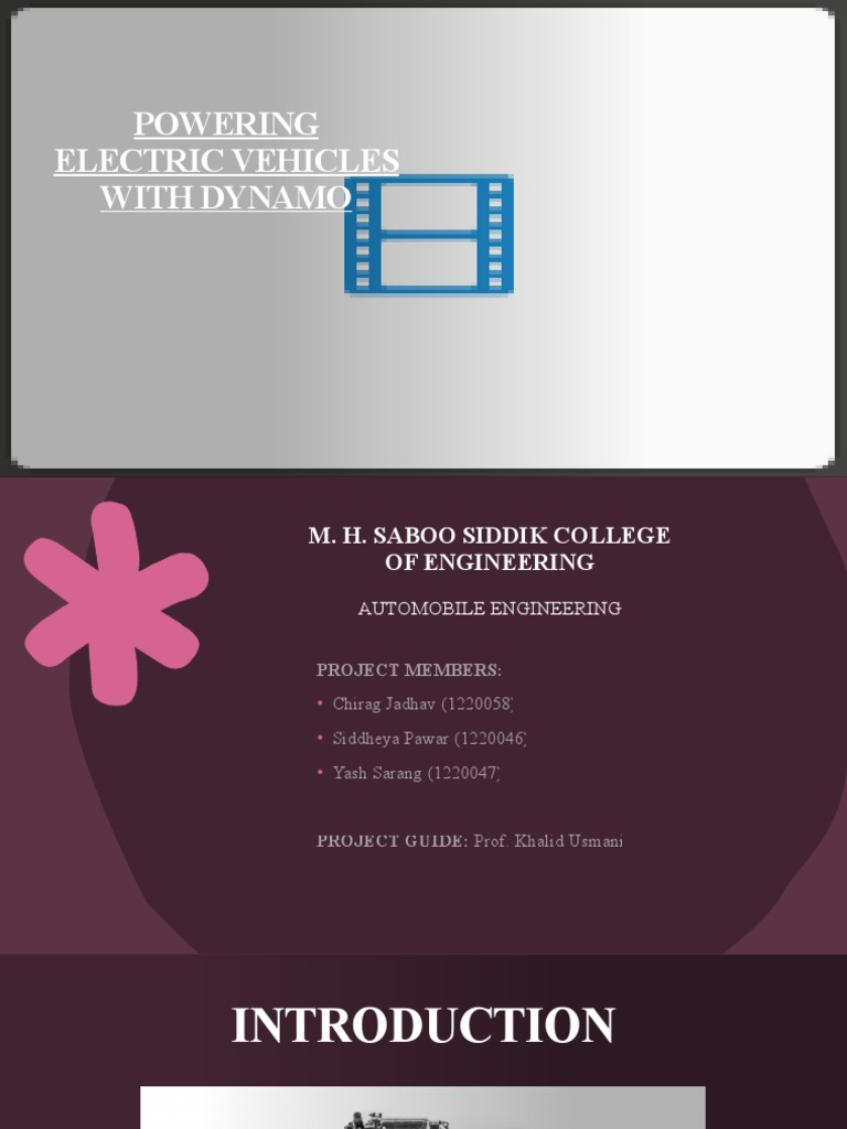 Dynamo Solutions for Electric Vehicles | PDF | Electric Vehicle ...