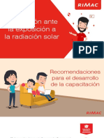 Prevención Ante La Exposición A La Radiación Solar PDF