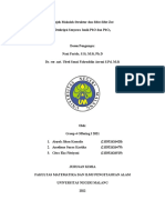 Projek Makalah Struktur Dan Sifat