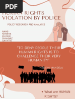 Human Rights Violation by Police in India