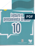 Lectura y Pensamiento Crítico 10