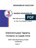 Elektrokimyasal Taşlama