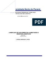 O mercado de suplementos e desafios logísticos