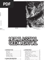 Neoclassical Geek Revival RPG Scrap Princess Edition