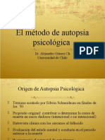 Autopsia psicológica método