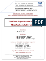 Problème de Gestion Des Congés Modélisation Et Résolution - En-Nasyry Allae PDF