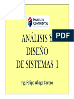 Analisis y Diseno de Sistemas I - Diapositivas - Semana 05