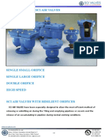 SCI Air Valves Guide - Types, Features & Specifications