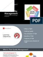 The Facts and Basics of Total Quality Management