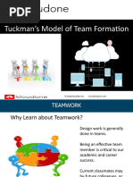 Tuckman's Model of Team Formation Sample Student Presentation