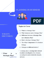Strategic Planning in Business