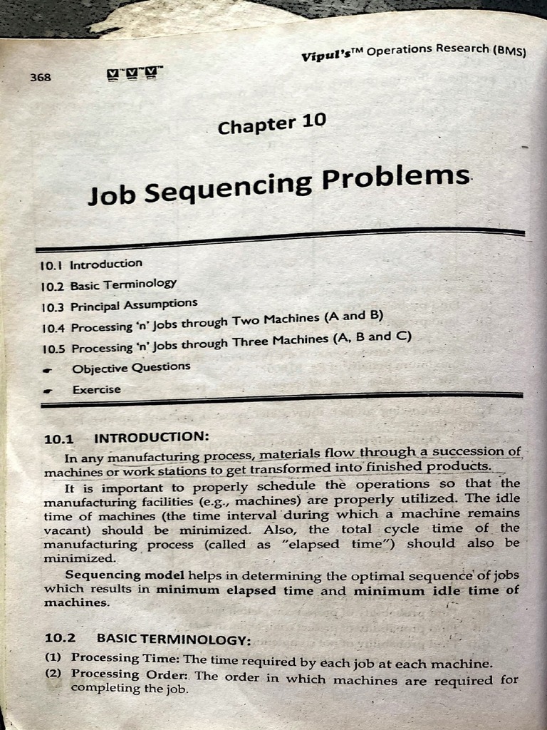 Job Sequencing | PDF
