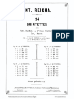 (Clarinet Institute) Reicha, Anton - Quintet, Op. 100, No. 3