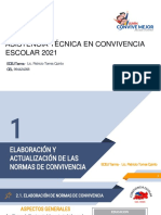 I Asistencia Técnica Convivencia Escolar 2021