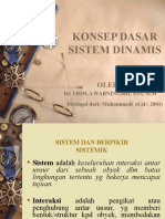 Konsep Dasar Sistem Dinamis