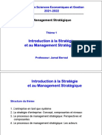 Thème - 1 - Introduction À La Stratégie - Présentation PDF