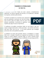 O Fariseu e o Publicano - Catequistacriativa PDF