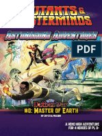 Mutants & Masterminds 3e Astonishing Adventures NetherWar #0 Master