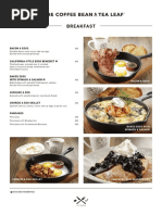 Kitchen by The Coffee Bean Tea Leaf Menu PDF