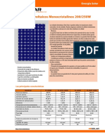 Paneles Fotovoltaicos Monocristalinos