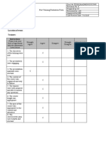 048 Post Training Evaluation Form