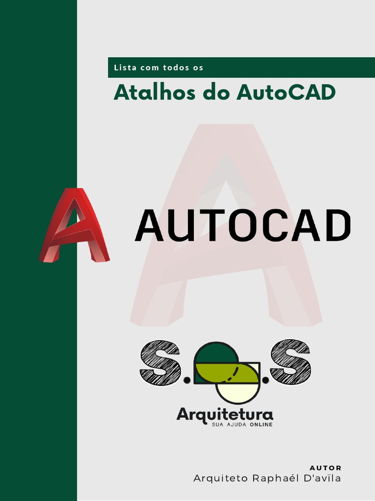 Atalhos Do AutoCAD PDF Auto Cad