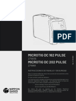 Microtig DC 162 202 Pulse Manual Es-Pt 20.1 NG 3