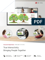 LG Interactive Digital Board (TR3DJ Series)