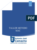 Taller Metodo Mac