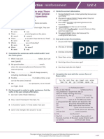A2 U4 Extra Grammar Practice Reinforcement PDF