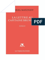 La Lettre Au Capitaine Brunner (Vermillon) (French Edition)