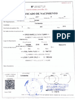 Carnet de TAPIA TUMIRI, ERICK MARCUS