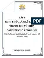Bai 3 Nghi Thuc Lam Le Tai Nha Truoc Khi Ve Chua Cau Sieu Cho Vong Linh Danh Cho Nguoi DA Phat Nguyen PDF