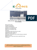 Ficha Técnica Del Andamio Colgante PDF