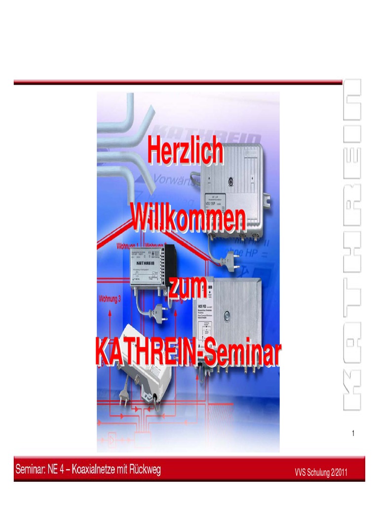 Moderne Hausverteilnetze NE4 Teil 3-1 | PDF