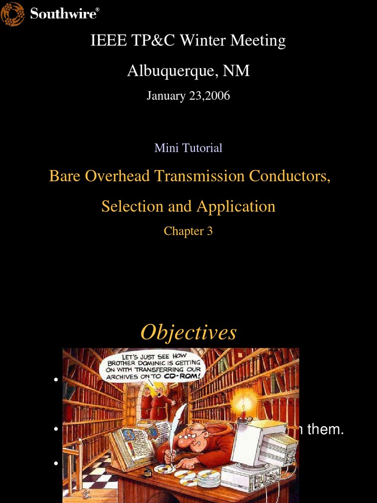 Overhead Conductor Types Overview | PDF | Physical Quantities | Chemistry