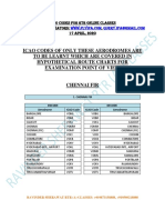 iFA ICAO Codes For RTR Exam