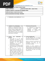 Desarrollo de La Problematica Social